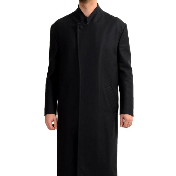 Scuderia Ferrari Men's Navy Blue Wool Blend 